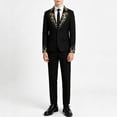 thumbnail image 2 of ATOGUTA Boys Formal Suit Kids Tuxedo for Wedding Outfit Lightweight Blazer and Pants Set Size 8-14, Black, 2 of 9