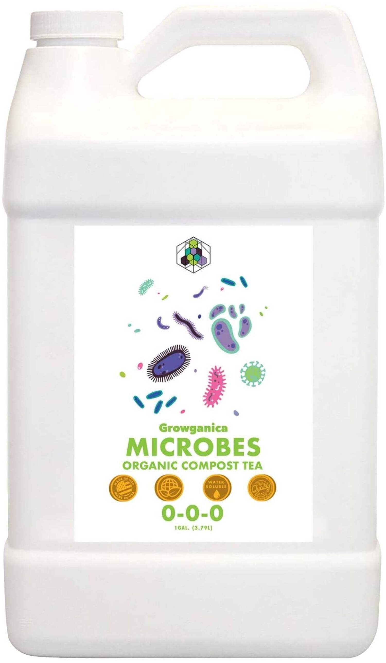 Growganica Microbes Organic Instant Brew Compost Tea Program Easy Living Soil 0-0-0
