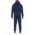 thumbnail image 3 of Weiv Performance Plus Men's Adult Tech Suit Matching Track Suit Zippered Jacket and Joggers, Hooded, Athletic Fit, 3 of 5