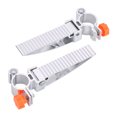 thumbnail image 4 of Pedal de silla de pesca pedal de pesca pedal de silla de pesca de aluminio 1 par de aleación de aluminio 360  rotación pedal plegable para silla de pesca naranja Fugacal Otros, 4 of 8