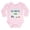Petal Pink, variant on CafePress - He Did It... (Right) Infant Creeper Body Suit - Long Sleeve Cotton Baby Bodysuit