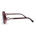 thumbnail image 3 of Polarized Womens Rhinestone Jewel Hinge Diva Sunglasses Red Black, 3 of 3