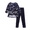 Navy Blue Unicorn, variant on Oudiya Little Girls Cute Clothing Set Long Sleeve Tops and Leggings 2 Piece Pants Set with Pockets