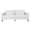Beige, variant on Comfy Futon Sofa Corduroy Loveseat Couch with Pillow Cushion, Modern Sleeper Sofa Couch with Solid Leg for Living Room,Bedroom, Orange