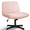 Standard-Pink, variant on Celtoss Criss Cross Home Office Chair, Fabric Armless Swivel Task Computer Chair with Wheels, Beige