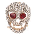 thumbnail image 2 of Botón de calavera punk, 50 juegos de remaches de calavera, remaches de calavera de metal individuales, artesanía de calaveras, funcionalidad versátil, 2 of 14
