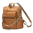 thumbnail image 3 of HONGLONG Backpack Purse for Women Travel Backpack PU Leather Ladies Handbag Designer Ladies Fashion Travel Shoulder Bags, 3 of 7