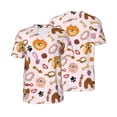 thumbnail image 3 of Daiia Cute Dog Mens Baseball Jersey Button Down Shirts Short Sleeve Sports Uniforms-Small, 3 of 9