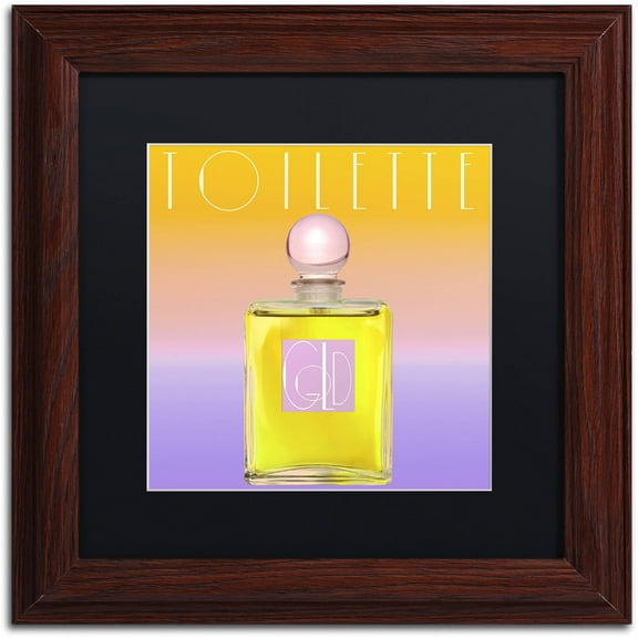 Trademark Fine Art "Colored Scents II" Canvas Art by Color Bakery Black Matte, Wood Frame