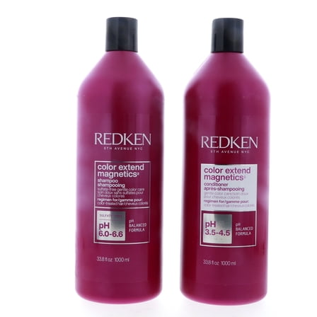 Redken Color Extend Magnetics Shampoo and Conditioner Duo 33.8 oz / 1000mL
