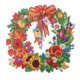 thumbnail image 1 of 5D DIY Rhinestone dibujo Garland Art Craft doble cara hecho a mano lindo para Pascua Hugtrwg  Para estrenar, 1 of 6