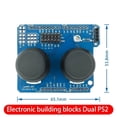 thumbnail image 4 of Módulo de Botones de Joystick para Juegos de PS2 Duales con Bloques de Construcción Electrónicos JoyStick Compatible con R3 Sin Cabezal de Pines, 4 of 5
