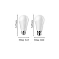 thumbnail image 3 of Bombilla LED de presión amplia A60, 100V-240V, E27, B22, 18W, 100LM/W, 3000K/4000K/6000K, luz blanca cálida superbrillante para iluminación del hogar y centro comercial, 3 of 4