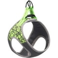 thumbnail image 1 of Dog Harness Step-In Harness with Velcro Fastening for Small and Medium Dogs Reflective Adjustable Breathable Safety Harness Chest Harness for Walking, Running, Training （Green,S）, 1 of 7