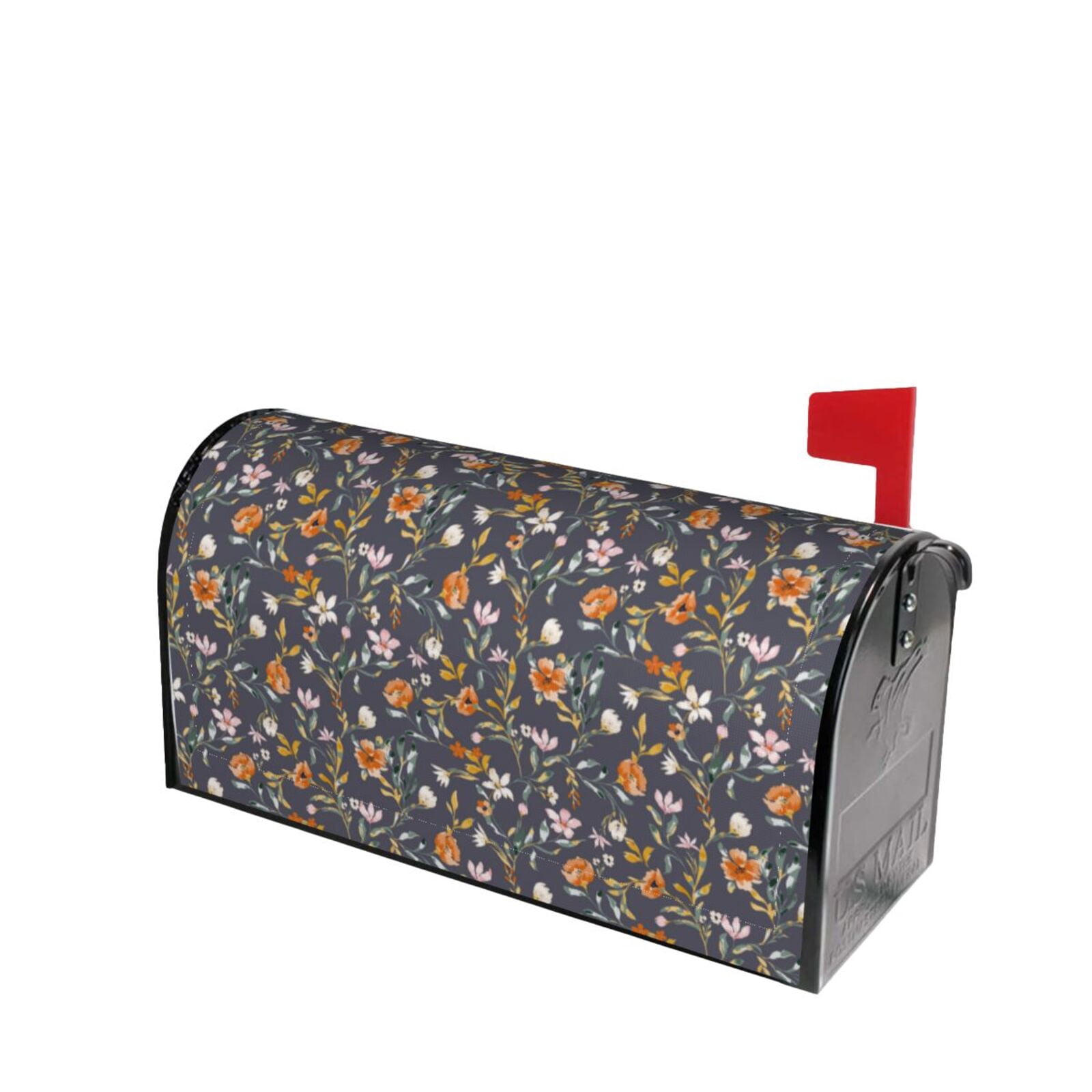 Xecao Wildflowers for Mailbox Cover with Magnetic Strips, Waterproof and Sunscreen, Adds a Decorative Touch to Your Garden Yard.