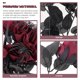 thumbnail image 2 of 5pcs Halloween Rose Rose Flower Halloween Diseño interior Rose con araña, 2 of 7