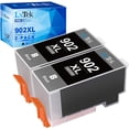 thumbnail image 1 of Reemplazo de cartucho de tinta LxTek compatible para impresoras HP 902XL 902 paquete de 2, 1 of 2
