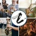 thumbnail image 1 of SKISUNO Sangle de Cou pour Saxophone Métal Gris Longueur Réglable Voyage 1Pcs, 1 of 7