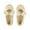 GOLD, variant on Girls Mary Jane Flats Shoes Kids Lightweight Slip On Flat Shoes Casual Walking Shoes For Kids SOPHIA-22 IVORY Size 11