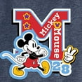 thumbnail image 3 of Disney - Mickey Mouse - Stitched Patches for Teammates - Juniors High Neck Tank Top, 3 of 5