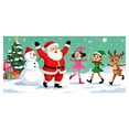 thumbnail image 2 of Oliegs Exquisite Christmas Garage Banner Brightly Colored Adding A Festive Atmosphere To Your Garage Making Your Holiday Decorations Stand Out.Various Styles, 2 of 4