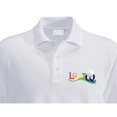 thumbnail image 2 of LGBTQ+ Golf Embroidered Logo Polo Shirt, 2 of 3