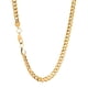 thumbnail image 2 of Cadena dorada acero elegante Klyntz 1Pza Oro 18K Chapa 50cm 6mm de grosor., 2 of 4