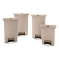 thumbnail image 4 of Rubbermaid Commercial Slim Jim Resin Step-On Container Front Step Style 24 gal Beige 1883552, 4 of 9