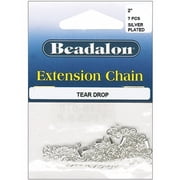 Extension Teardrop Chain 2, 6-Pack