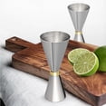 thumbnail image 1 of 2x Jigger de Cóctel Premium Perfecl Jigger de Acero Inoxidable 45/60ML 60/90ML, 1 of 8