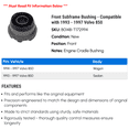 thumbnail image 2 of Front Subframe Bushing - Compatible with 1993 - 1997 Volvo 850 1994 1995 1996, 2 of 2