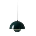 thumbnail image 1 of TISHITA Modern Pendant Light Decorative LED Ceiling Hanging Lamp for Dining Room Hallway Black Green, 1 of 8