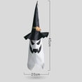 thumbnail image 3 of De Farolillos Colgantes De Fantasma De Halloween, Lámpara De Sombrero De Mago, Luces De Cara De Fantasma, Sombrero De Bruja Brillante Que Funciona Con Batería Para Decoración De Jardín 2 Uds. Yuarrent HA037307-00, 3 of 6