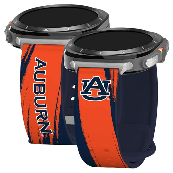 Tigers HD Paint Stripe Unisex Watch Band for Samsung Galaxy Watch Ultra 47mm (Long)