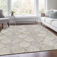 thumbnail image 3 of Dalyn Rugs Premium Machine Washable Mayfield AMF976 Taupe 2'6" x 3'10" Rug, 3 of 7