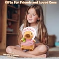 thumbnail image 4 of 10.2 inch Brown Capybara Plush Toy with 9 Pcs Clothing & Accessories - Mix & Match Dress Up Set, Super Soft Stuffed Animal for Kids Girls Boys, 4 of 6