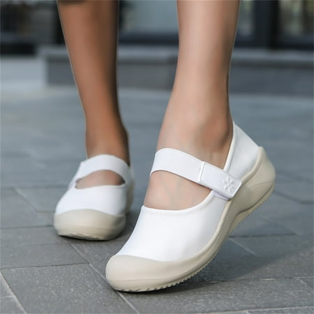 

ZTTD Ladies Summer Fashion Thin Lazy Breathable Thick Bottoming Hollowed Out Comfortable Outdoor Travel Foot Set Sports Casual Shoes