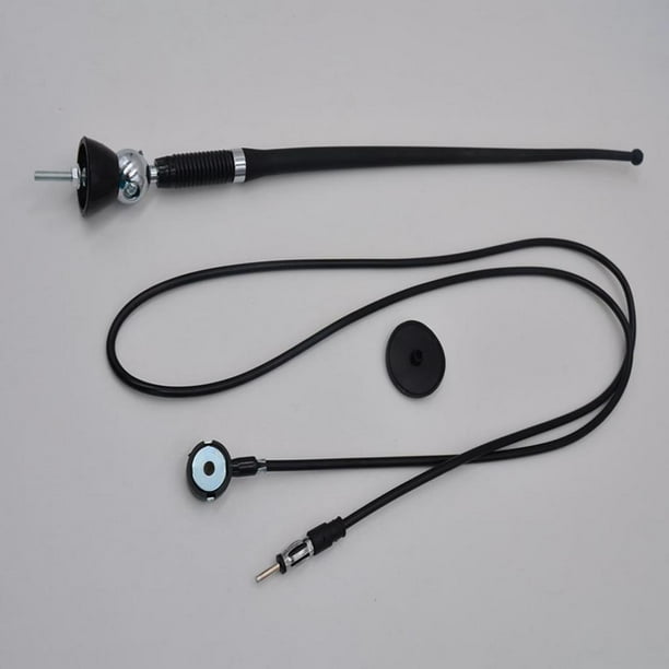 Base Giratoria 180 Del Mástil Flexible Del tejado Automático de La Extensión de Las Del Coche para los autos Yotijar Antena de radio montada en vehículo