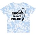 thumbnail image 3 of Inktastic I Hooked Papa's Heart with Fishing Rod Boys or Girls Toddler T-Shirt, 3 of 5