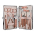 thumbnail image 7 of Unique Bargains 1 Set Manicure Set Professional Nail Clippers Pedicure Kit Rose Gold Tone, 7 of 7