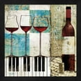 thumbnail image 3 of Great Art Now Bon Vin & Bon Appetit by Keith Mallett, 2 Piece Framed Art Set Each 13"W x 13"H, 3 of 3