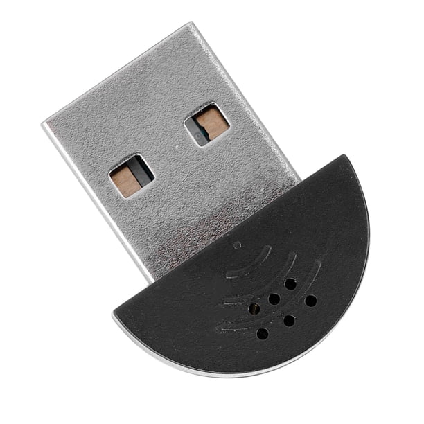 Mini Micrófono USB, Micrófono Portátil De Estudio Para Grabación De Voz, Adaptador De Micrófono De Audio Para Computadora Y PC.