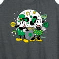thumbnail image 3 of Disney - Mickey And Minnie Pot Of Gold - Women's Racerback Tank Top, 3 of 5