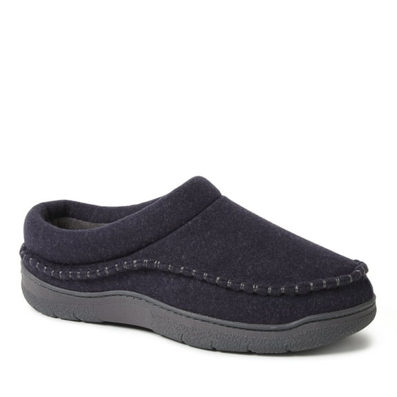 Dearfoams Men's Thompson Wool Blend Clog Slipper