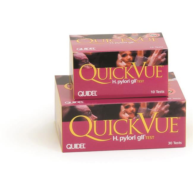 Quidel 90002401 QuickVue H. Pylori GII Rapid Diagnostic Test Kit Pack
