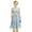 R263/Sky Blue, variant on Vividxx Girls Dress Kids Mesh Floral Embroidered Sleeveless Dress Party Evening Gown Daily Wear 8-9 Years