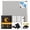 Light Grey, variant on ANXPTIME Universals Fit Sun Blocking Shade Cloth Customizable Size