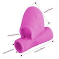 thumbnail image 3 of Dosaele Pencil Grips Pencil Grips For Kids Handwriting Grip Posture Correction Tools For Training Children Pencil Holder Pen Writing Aid 3 Packs, 3 of 9