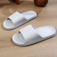 thumbnail image 2 of GHSOHS Slippers for Women Shower Shoes Platform Sandals Slipper for Men and Women Indoor Plus Size Slides Bathroom Sandals Flip Flops Walking Shoes White Sandals Women Dressy,Size 42, 2 of 4