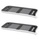 thumbnail image 1 of 2X Plastic Dish Drainer Dryer Tray Large Sink Drying Rack Worktop Drain Rack Kitchen Water Filter Tray-, 1 of 5